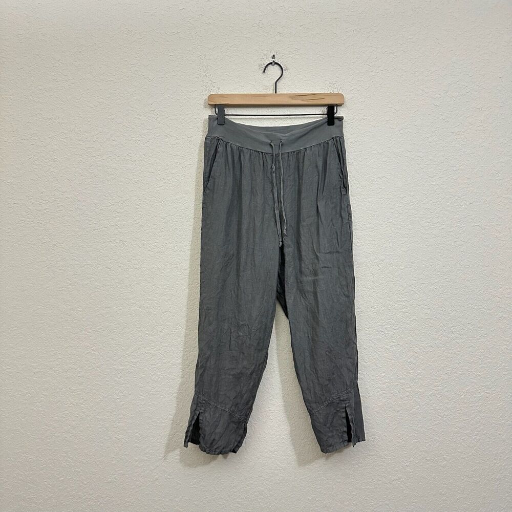 Flax Gray Ankle Pants